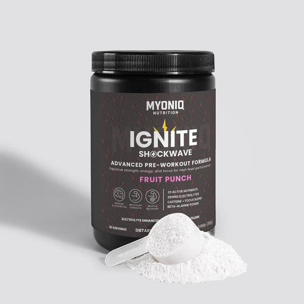 IGNITE SHOCKWAVE PRE-WORKOUT (FRUIT PUNCH)