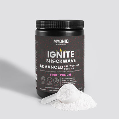 IGNITE SHOCKWAVE PRE-WORKOUT (FRUIT PUNCH)