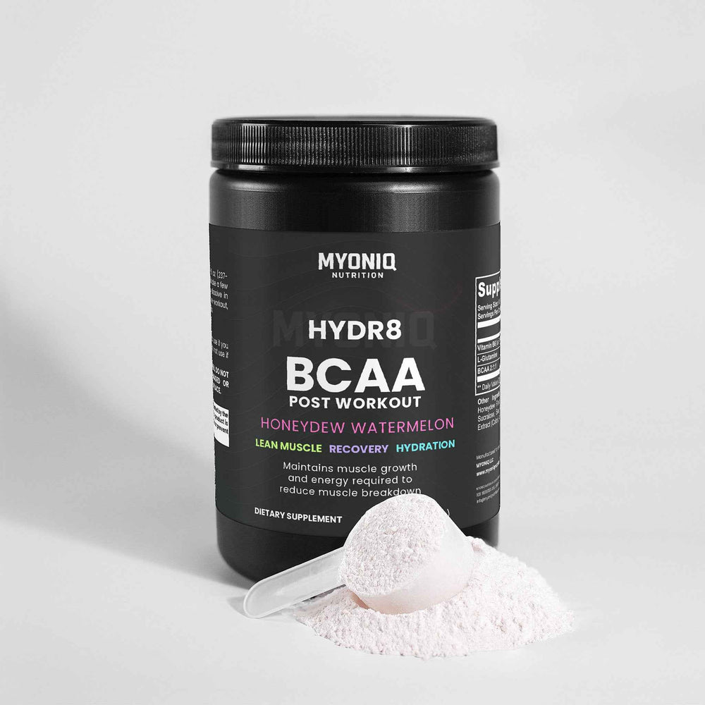 HYDR8 - BCAA Post Workout Powder (Honeydew/Watermelon) - MYONIQ NUTRITION