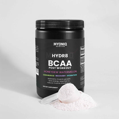 HYDR8 - BCAA Post Workout Powder (Honeydew/Watermelon) - MYONIQ NUTRITION