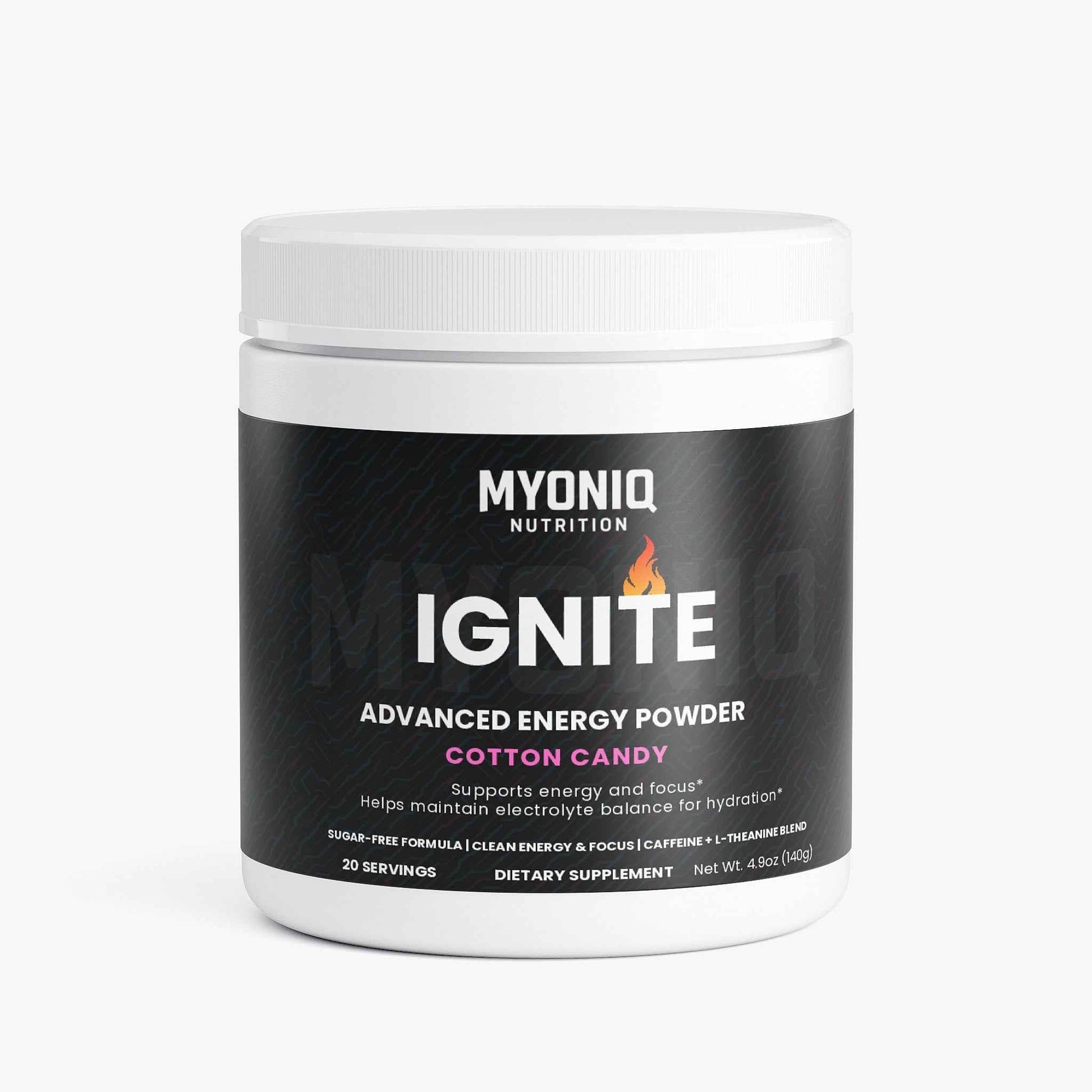 IGNITE CHARGE (COTTON CANDY) - MYONIQ NUTRITION
