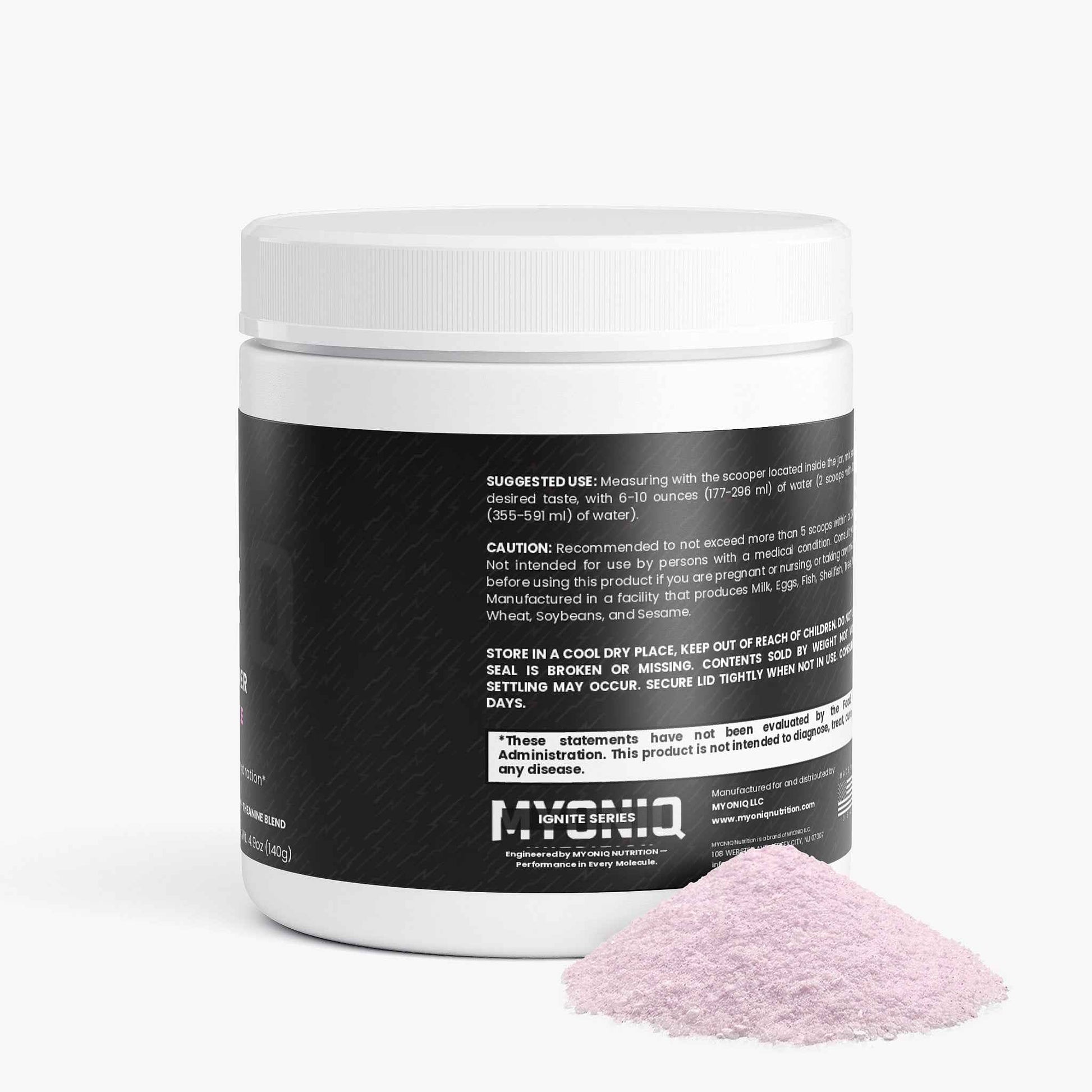 IGNITE CHARGE (STRAWBERRY SHORTCAKE) - MYONIQ NUTRITION