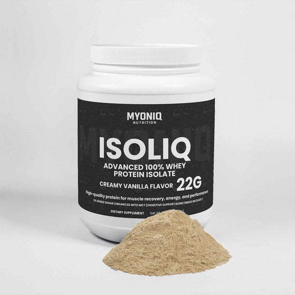 ISOLIC - Advanced 100% Whey Protein Isolate (Vanilla) - MYONIQ NUTRITION