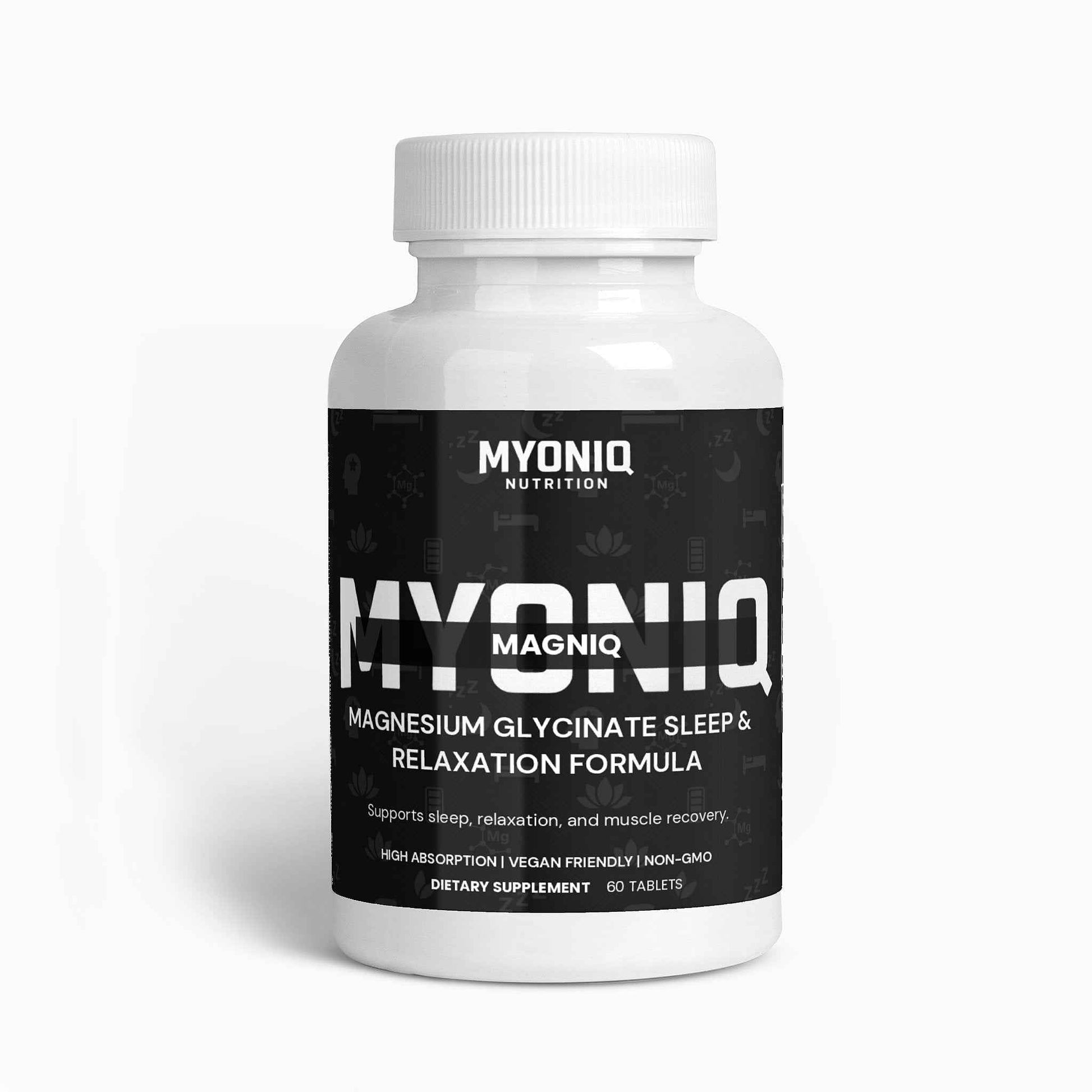 MAGNIQ (Magnesium Glycinate) - MYONIQ NUTRITION
