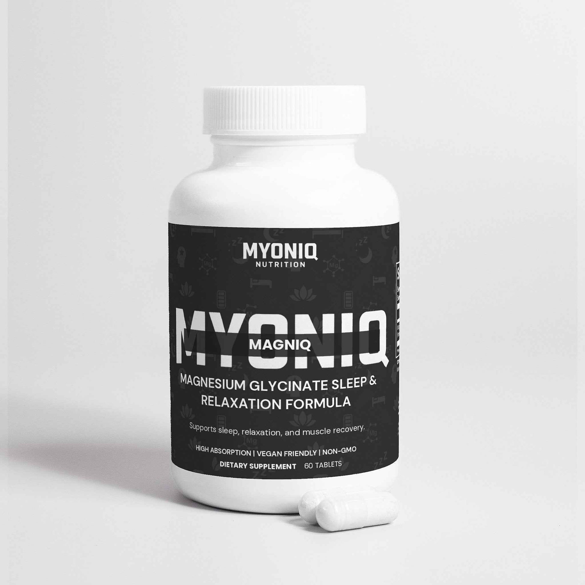 MAGNIQ (Magnesium Glycinate) - MYONIQ NUTRITION