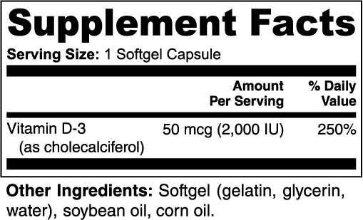 VITA - D3+ - MYONIQ NUTRITION